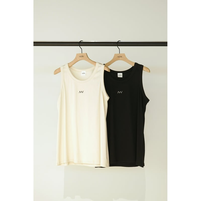 YENN 】LOGO RIB TANKTOP | selectshop RJ