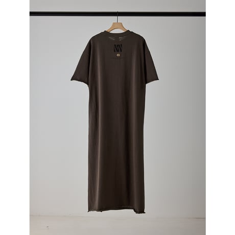 【 YENN 】  LINEN TOUCH T DRESS