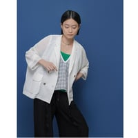 【 CYAN TOKYO 】 ニットライクメッシュWジャケット