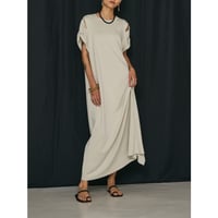 【 YENN 】 EYELETS TEE DRESS