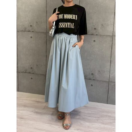 【 ROSIEE 】　ソフト風合いフロッキープリントTシャツ