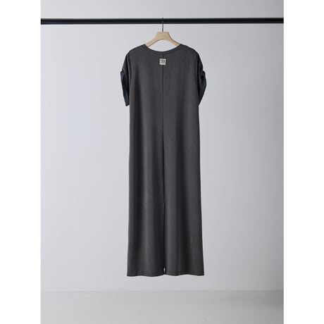 【 YENN 】 EYELETS TEE DRESS