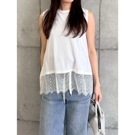 ✨再入荷✨【 ROSIEE 】 裾レースTOPS