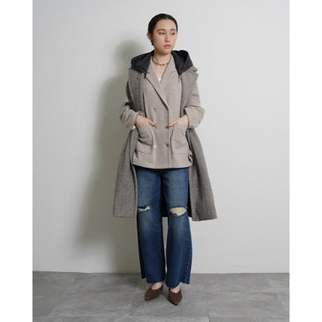 【 CYAN TOKYO 】　スライバーノースリコート　※9月中旬～10月上旬入荷予定