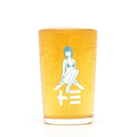 ウエトミ × 白根ゆたんぽ ビールグラス （小）