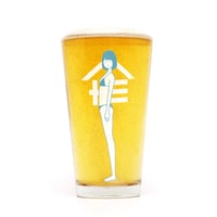 ウエトミ × 白根ゆたんぽ ビールグラス （ブランデーグラスタイプ 