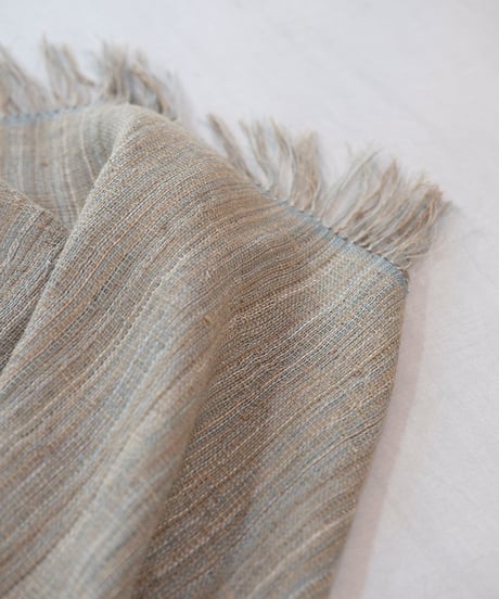 【美品】MAKI TEXTILE STUDIO 　シルク　ストール　フリンジ 美品】MAKI TEXTILE STUDIO シルク ストール フリンジ 2025年