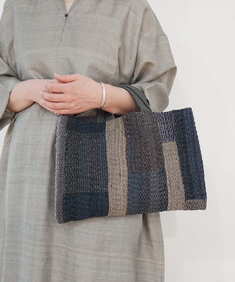 maki布のグドリ 手提げbag 横長 8134