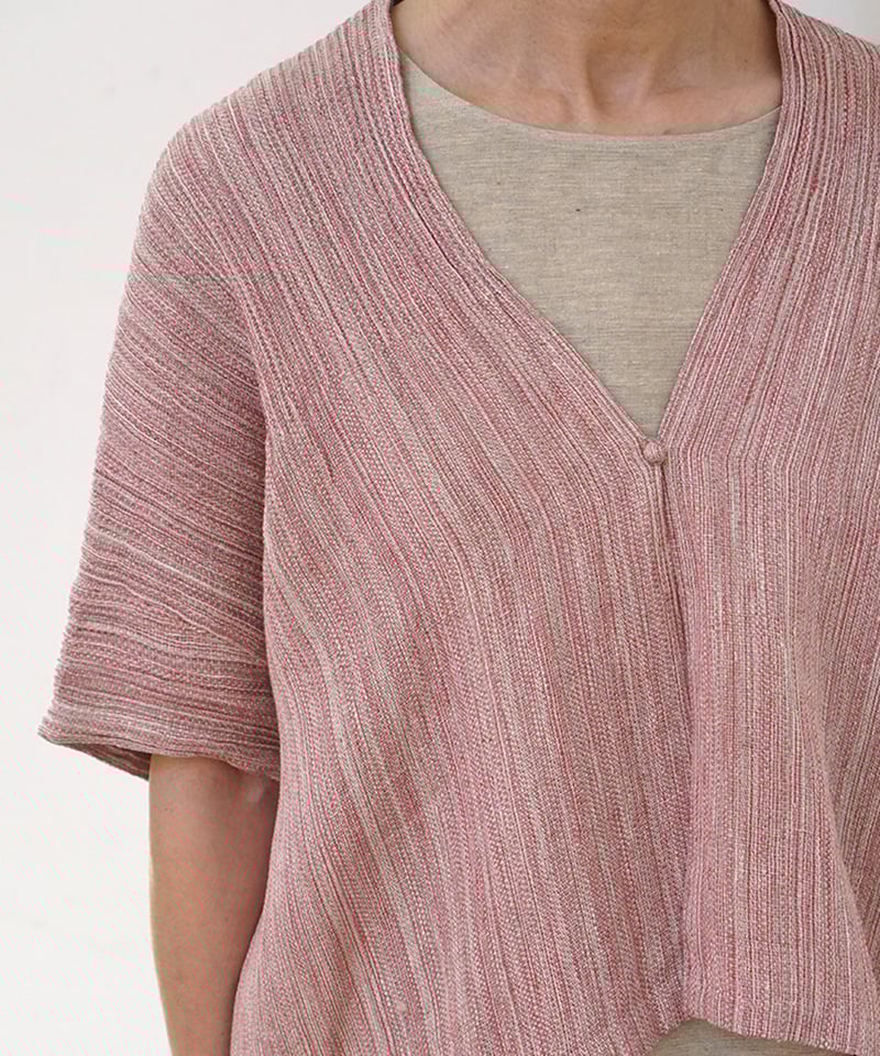 2026福袋 麻シルク カーディガン | MAKI TEXTILE STUDIO onlin