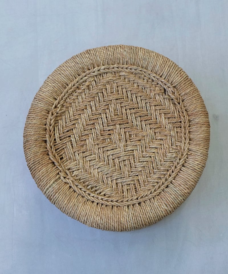 インドの葦スツール「ムラ」小サイズ 07 | MAKI TEXTILE STUDIO インドの葦スツール「ムラ」小サイズ 07 | MAKI TEXTILE STUDIO