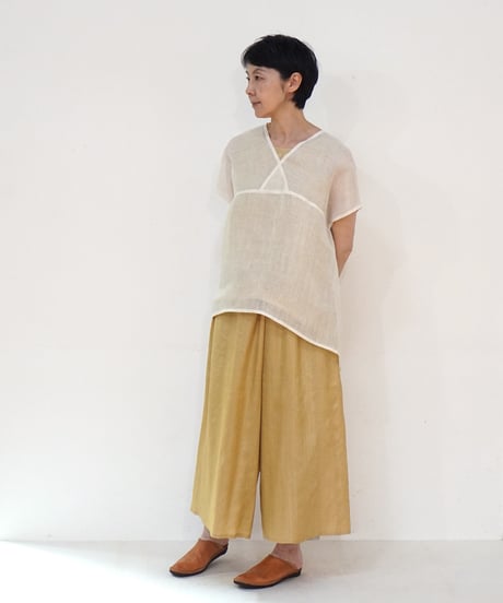 真南風 ジュバンS 麻シルクタビー 白 MA100TlW