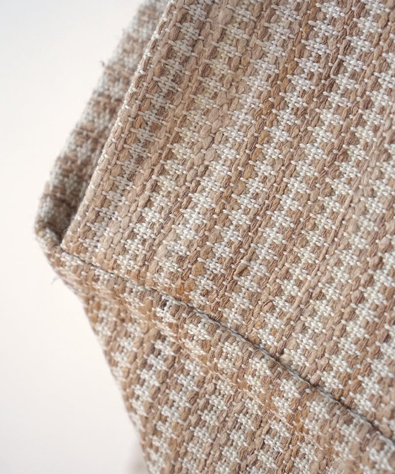 あずま袋 大 綿シルク ジャカード 星 8019SW | MAKI TEXTILE STUD