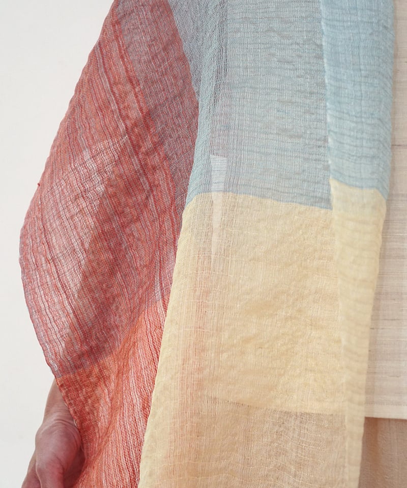 MAKI TEXTILE STUDIO 手織りストール MAKI TEXTILE STUDIO 手織りストール