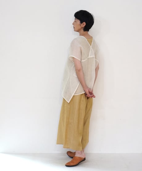 真南風 ジュバンS 麻シルクタビー 白 MA100TlW