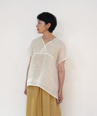 真南風 ジュバンS 麻シルクタビー 白 MA100TlW