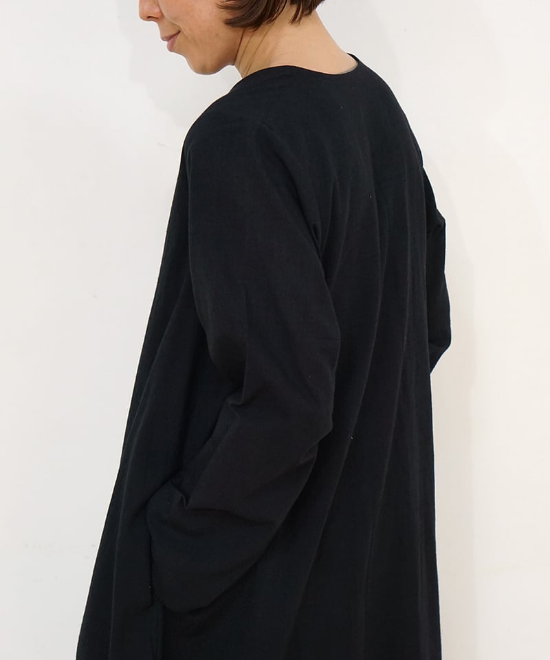 マンガラギリ チュニック gundy 黒 M6961B | MAKI TEXTILE STU