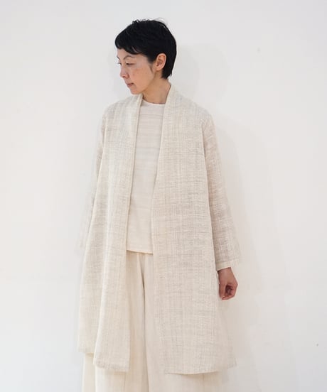 真木テキスタイル/MAKI TEXTILE STUDIO スプリングコート MAKI TEXTILE STUDIO | 秋あかね