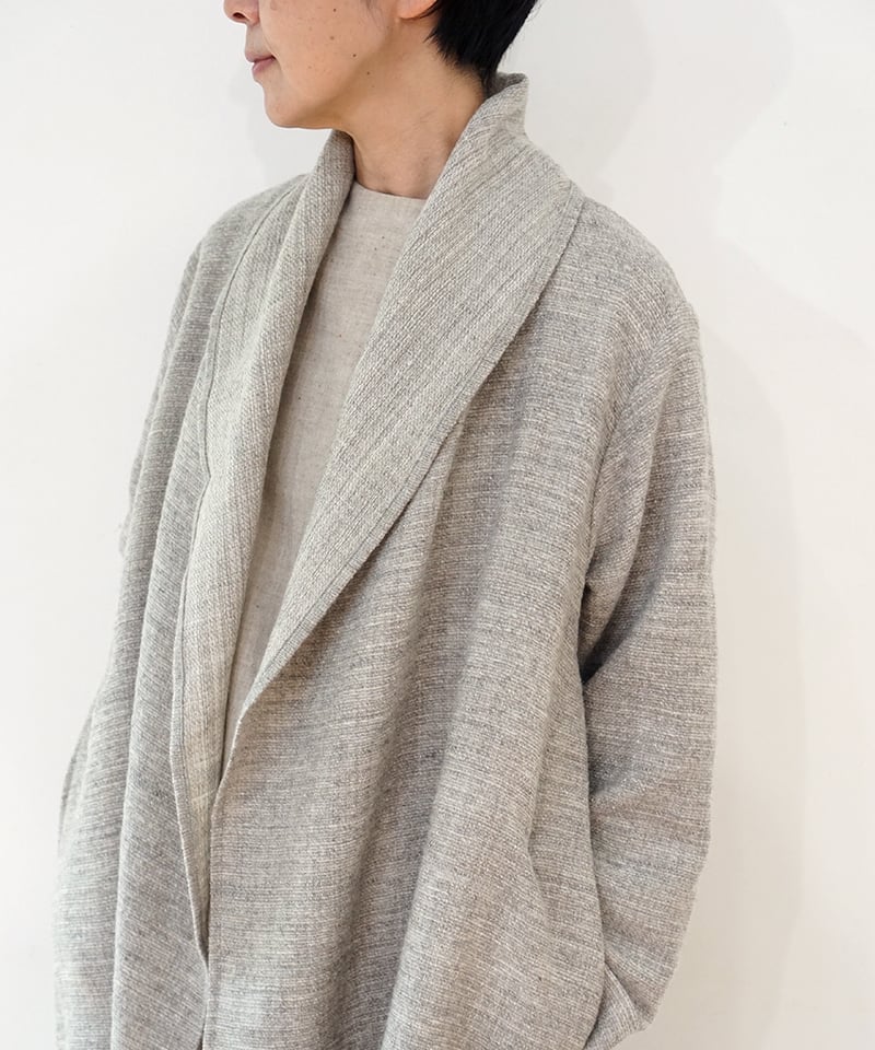 美品☆ロペ マドモアゼル◇ウールコート チェスターコート ライト  