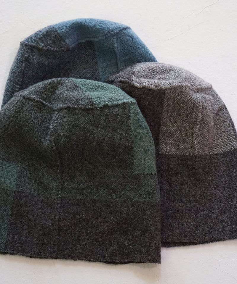 ねじり帽子 ヒマラヤウール 綴れ織り 6色 8200 | MAKI TEXTILE STUD