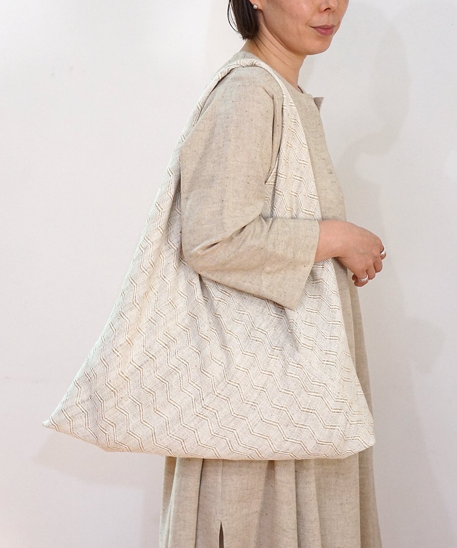 あずま袋 大 クバ 白 8019KW | MAKI TEXTILE STUDIO onlin