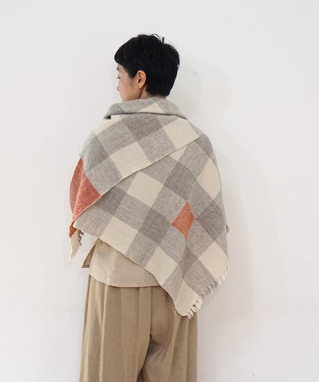 真木テキスタイルスタジオ。チュニック。モカ茶色。 真木テキスタイルスタジオ。チュニック。モカ茶色。 真木