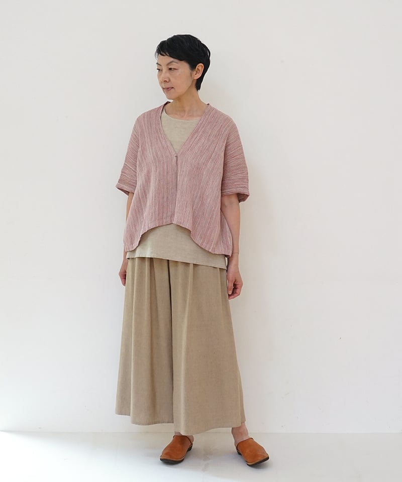 お値下げ【未使用】Maki textile studio カーディガン