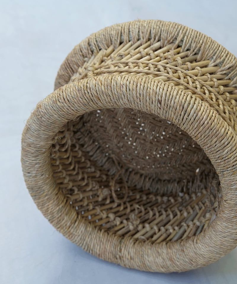 インドの素敵なスツール インテリアの片隅に インドの葦スツール「ムラ」05 | MAKI TEXTILE STUDIO online shop