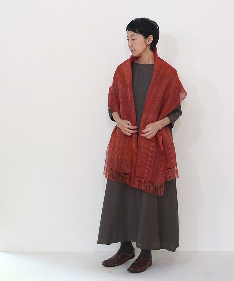 MAKI TEXTILE STUDIO 手織りストール MAKI TEXTILE STUDIO 手織りストール