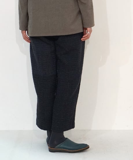 パンツ シンプルショート パストラル カルパ ブルー&ブラック 6860PawBl