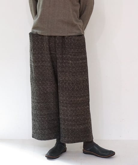 真木テキスタイル　パンツ 真木テキスタイル パンツ Maki Textile Studio | Akiruno-shi Tokyo
