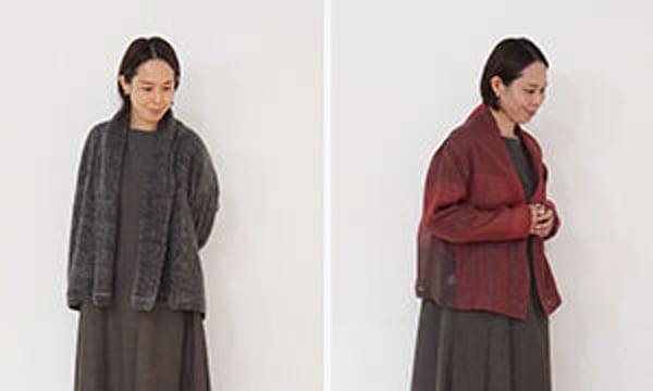 糸糸糸 MAKI TEXTILE STUDIO コットン シルク混ワイドパンツ CATEGORY パンツ | MAKI TEXTILE STUDIO online shop