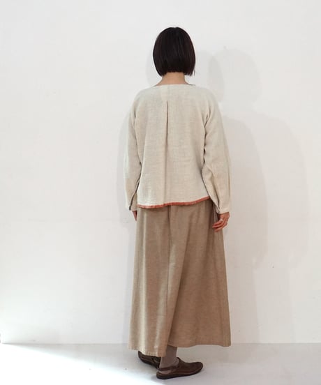 kotiボレロ ヒマラヤウール pocket 白生成り 6610W