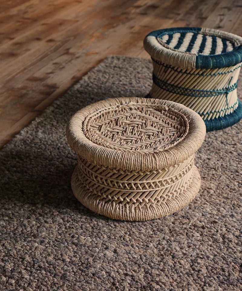 タッサーシルク ラグ M 7994 | MAKI TEXTILE STUDIO online