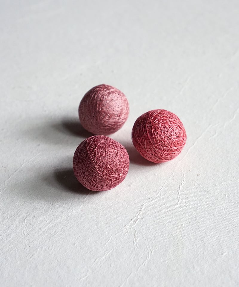 マキテキスタイル　壁掛けオブジェ オブジェ 彩玉 3つセット | MAKI TEXTILE STUDIO online shop