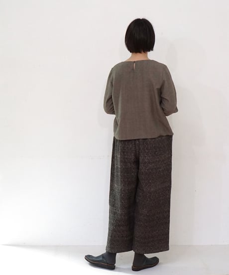 パンツ yoke ポケット クバ 黒 6801JcB