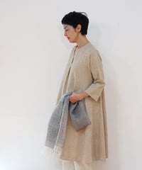 チュニック サイドpatch コットンナーシ ナチュラル 6977cn