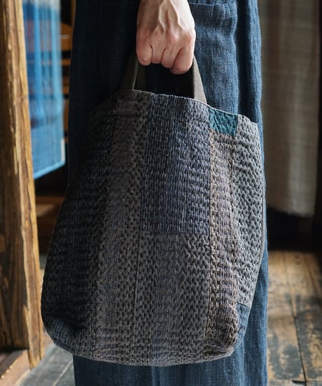 maki布のグドリ ちくちく手提げbag 8133C