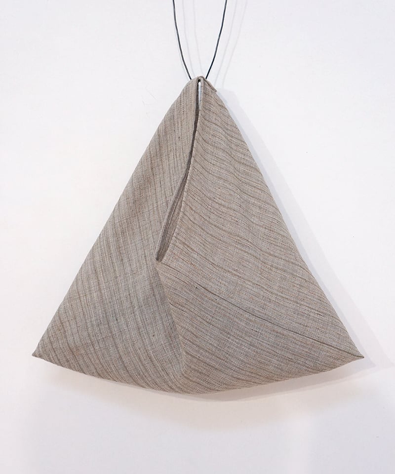 あずま袋 小 mix weave グレーベージュ 8019mixN | MAKI TEXTIL