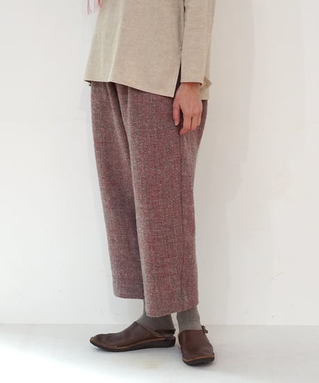 お値下げ中 真木テキスタイルスタジオ リネン シルク ガウチョパンツ お値下げ中 真木テキスタイルスタジオ リネン シルク ガウチョパンツ