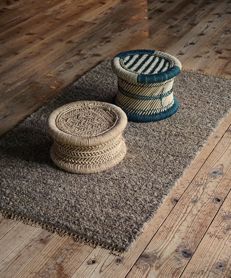 タッサーシルク ラグ M 7994 | MAKI TEXTILE STUDIO online