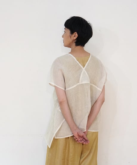 真南風 ジュバンS 麻シルクタビー 白 MA100TlW