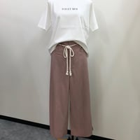 SONO (ソーノ) TOI ET MOI ロゴTシャツ　<S202TO0053>
