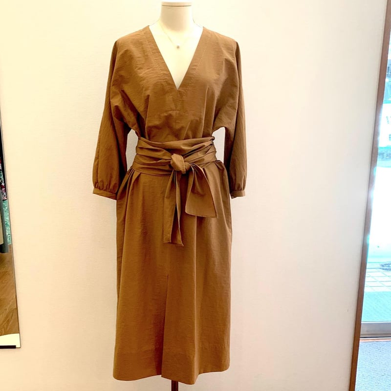 MARELLA(マレーラ) ウエストベルト付きワンピース ＜294