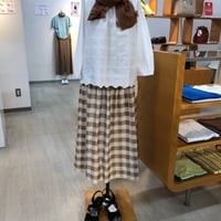 ルイシャンタン  シャーリングリバーシブルスカート