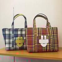 トゥモローランド ソレイアード】レザー メッシュトート バッグ