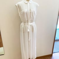 C+(シー)　ノースリーブシャツワンピース　　＜K15215＞