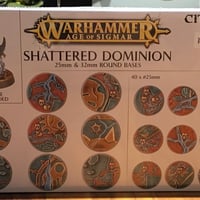 SHATTERED DOMINION 25MM&32MM ROUND BASES