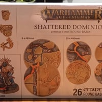 SHATTERED DOMINION 40MM&65MM ROUND BASES