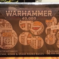 SECTOR MECHANICUS 32MM,40MM&65MM ROUND BASES