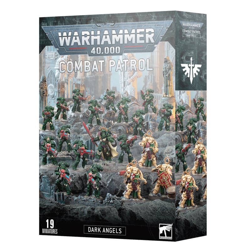 ウォーハンマー　ダークエンジェル　コンバットパトロールセット コンバットパトロール：ダークエンジェル COMBAT PATROL: DARK ANGELS